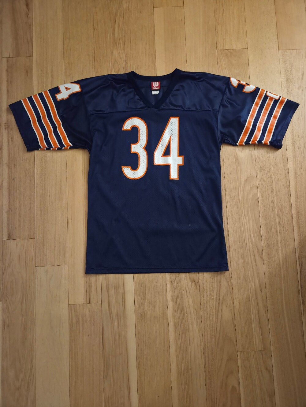Vintage Wilson Chicago Bears Walter Payton Made In USA Jersey Men's Size Large